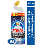 Туалетный утенок 500мл. Ср-во чист. д/унит. 5 в 1 Видимый Эффект