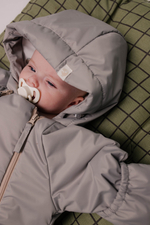 163-34 Комбинезон демисезонный (бежевый)