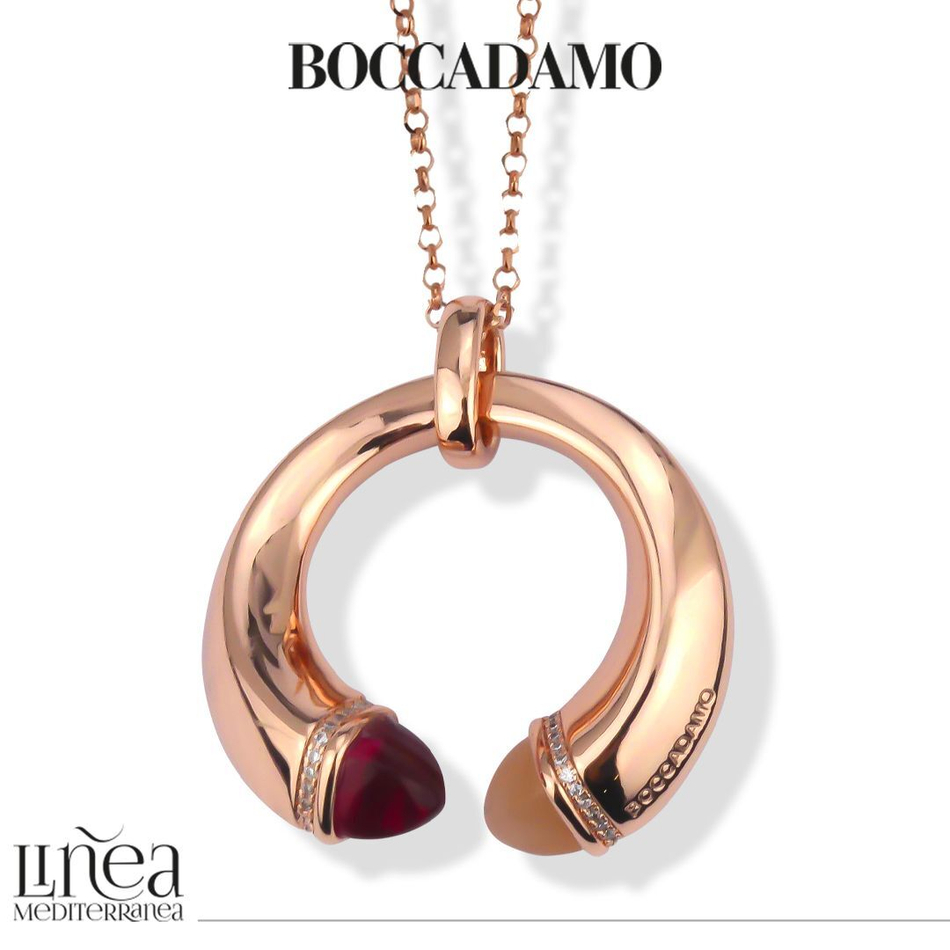 Колье Boccadamo Caleida KGR018RS R/BR/RG