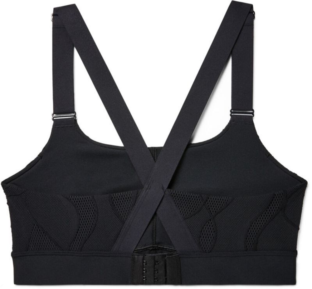 Теннисный бюстгальтер Under Armour Rush Vent Mid Bra - black