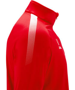 Джемпер тренировочный CAMP Training Top 1/4 Zip, красный, детский