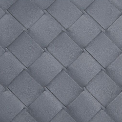 Bottega Veneta Intrecciato Calfskin Bill Organizer Wallet Men"s Gray