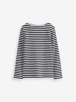 Лонгслив для девочки Next D48-826, Черный, Белый