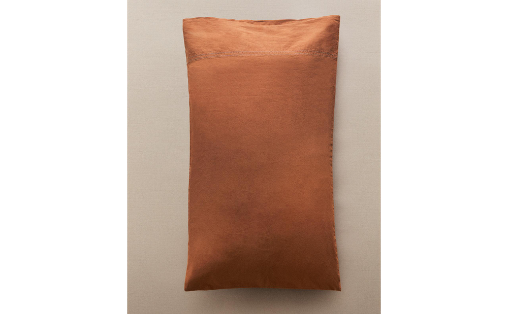 Наволочка Zara Home, хлопок 100%, однотонный, 2615/091
