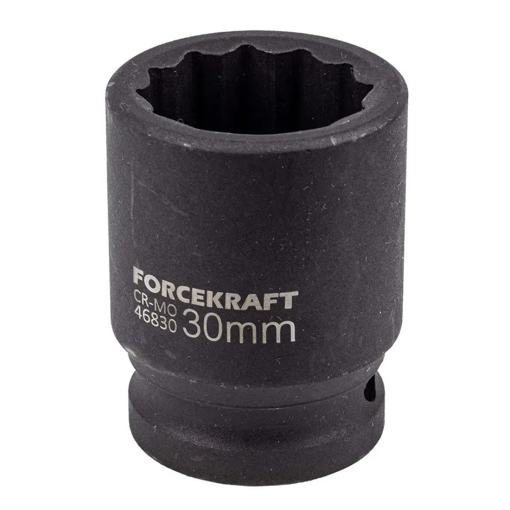 Головка ударная 30мм 3/4''12гр. FORCEKRAFT FK-46830