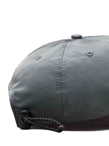 Кепка Alpha Embroidered Nylon Cap (серая - gun metal)