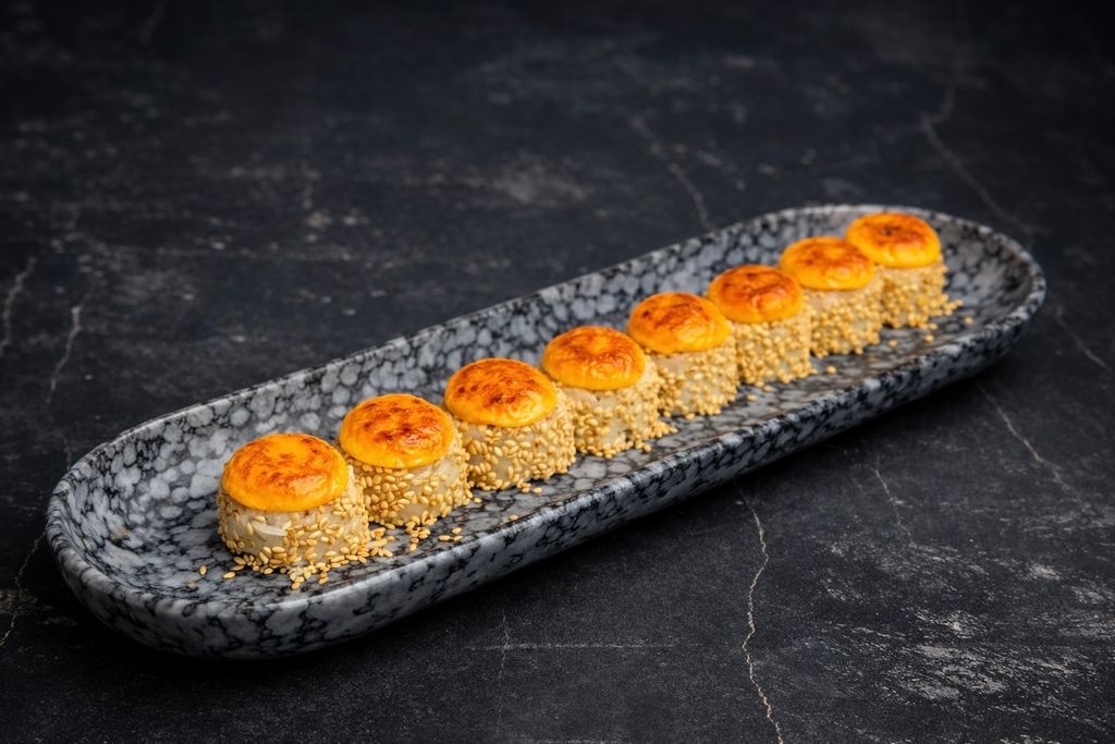 Запеченный снежный краб мини