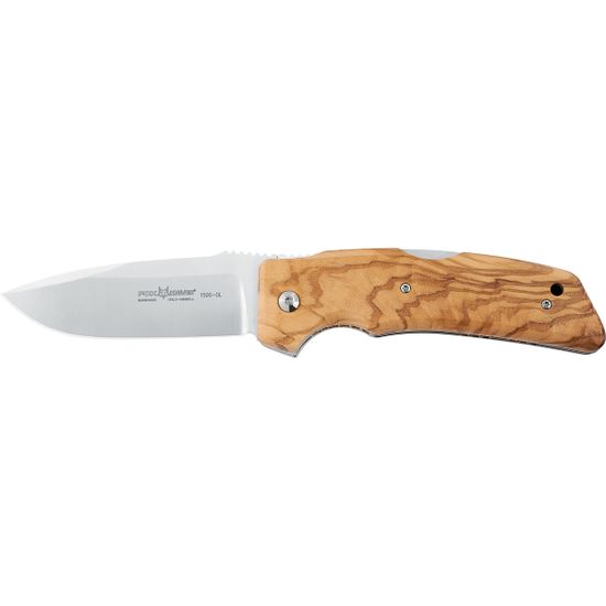 Складной нож FOX knives 1500OLFOREST c клинком из стали Böhler N690, рукоять дерево (Олива)