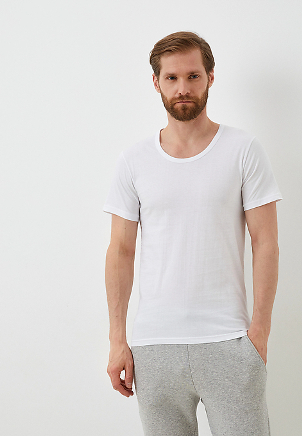 Футболка мужская белый