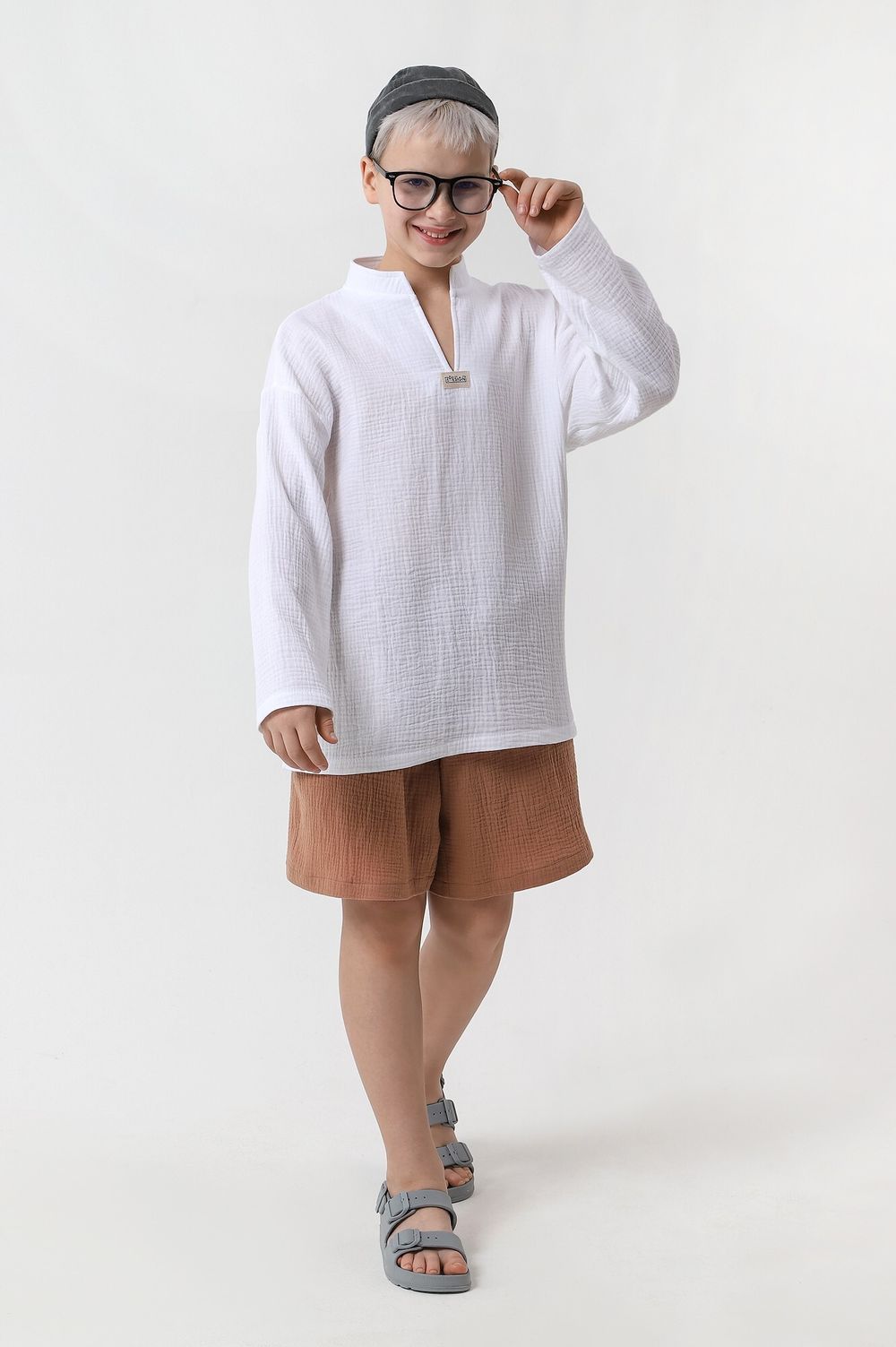 Джемпер для мальчика Баунти-2 Виотекс БЕЛЫЙ