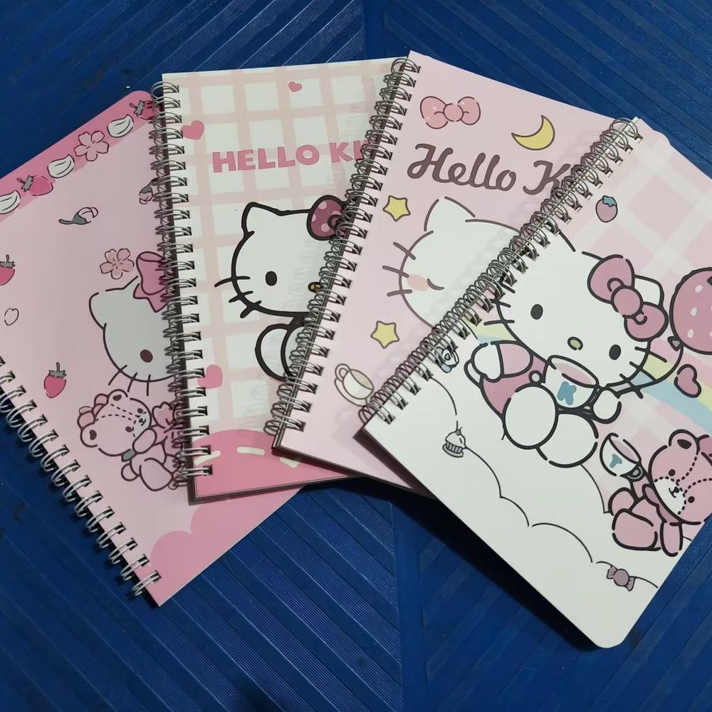 Блокнот на пружине "Hello Kitty"