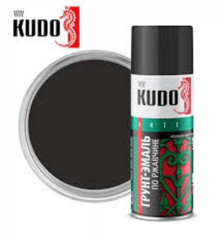 Грунт эмаль по ржавчине RAL 9005 ЧЕРНАЯ  / KU-319005