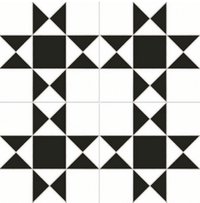 Dual Gres NiceKer Chic Cardiff White 45.2x45.2