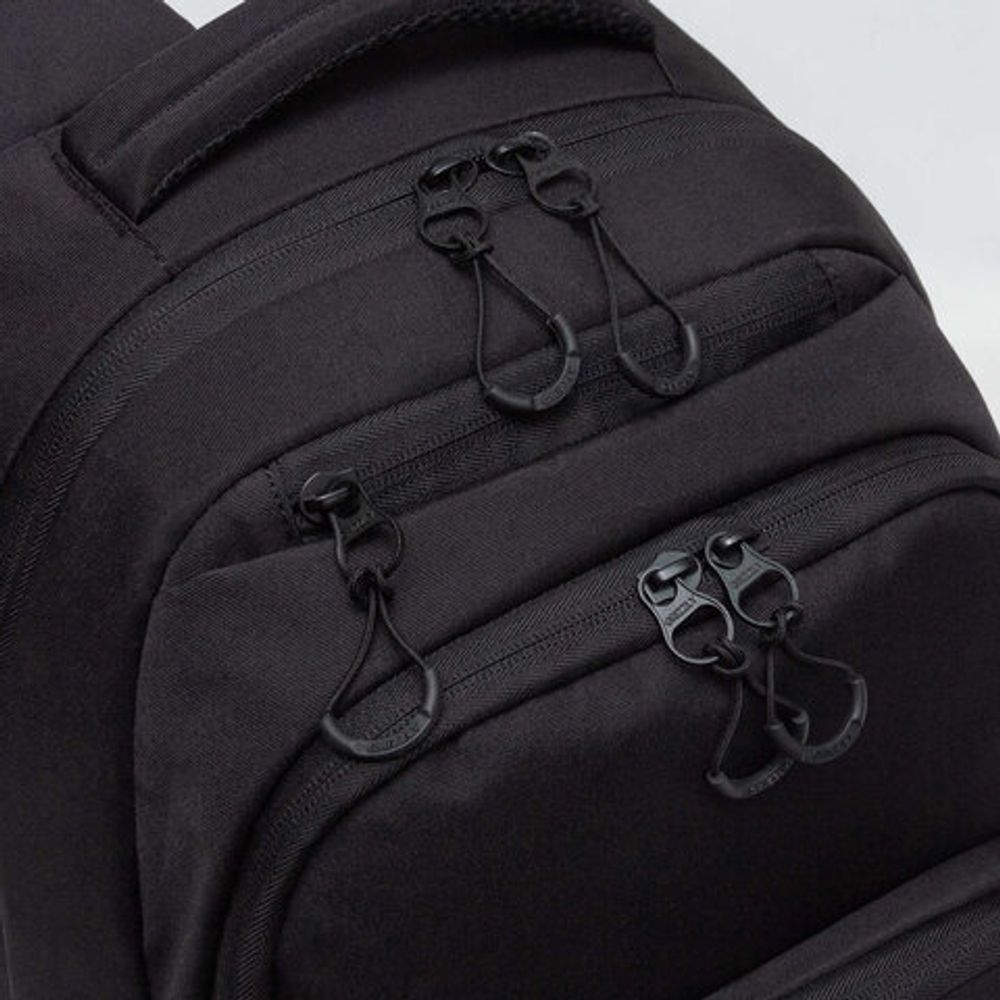 Рюкзак GRIZZLY школьный, анатомическая спинка, 2 отделения, для мальчиков, "LIFE", чёрный, 45х32х23 см, RU-430-10/1