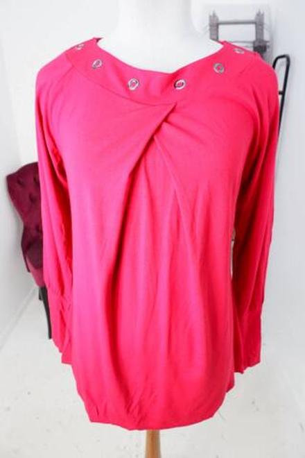 Блузка свободного кроя, маркировка S, визуально на 44 размер