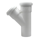 Тройник канализационный PRO AQUA STILTE 50x50/45°