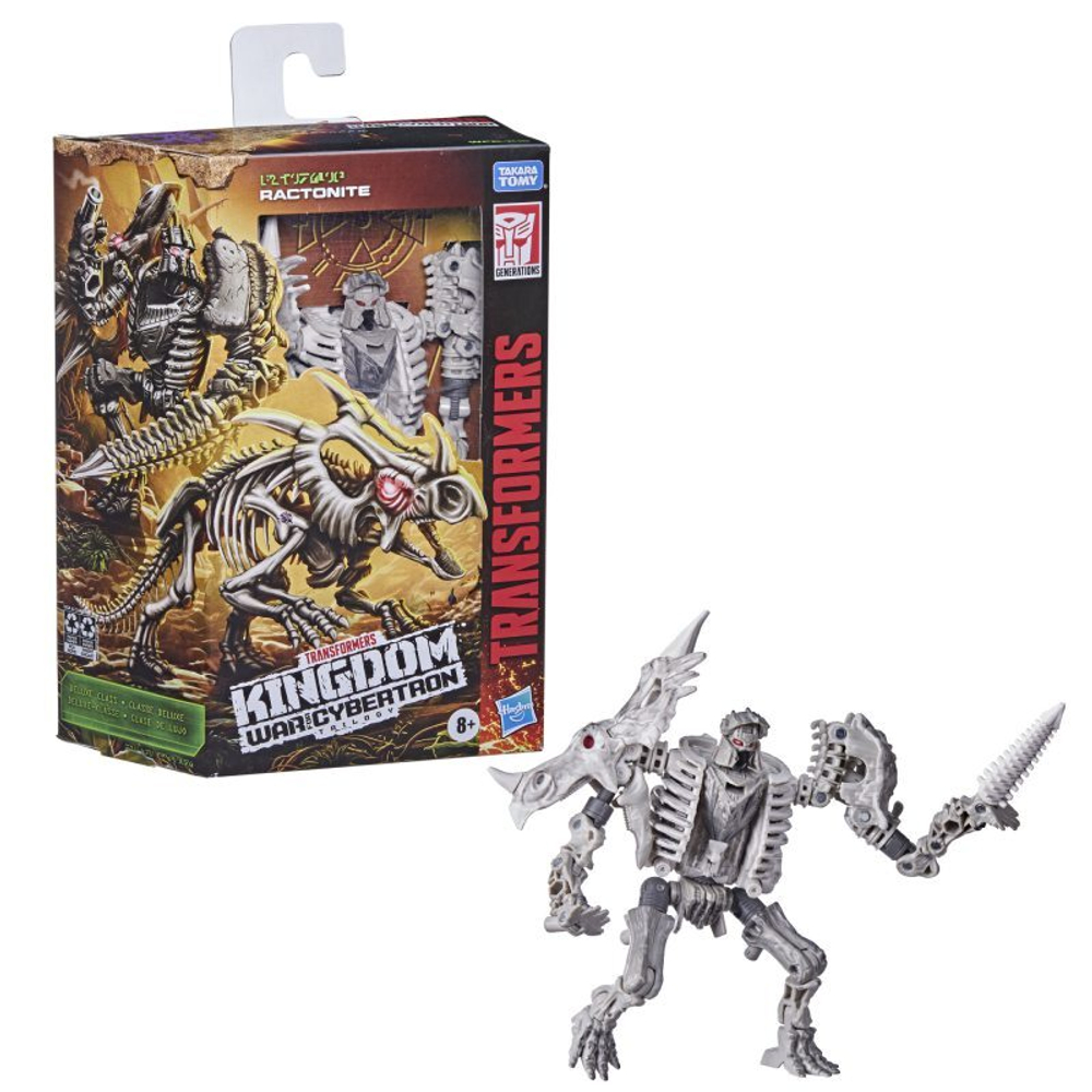 Hasbro Transformers Generations War for Cybertron: Kingdom — роскошная фигурка WFC-K15 Ractonite F0674