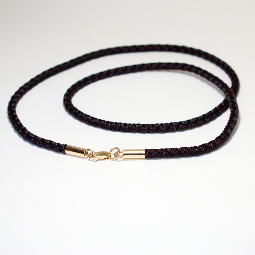 Гайтан с золотыми наконечниками