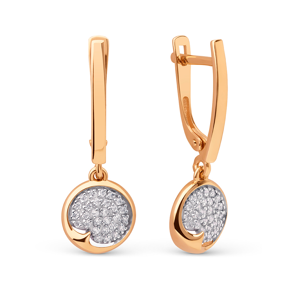 Серьги из золота 585 пробы