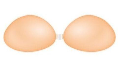 Силиконовый бюстгальтер без бретелей INVISIBLE BRA SILICONE (Размер: 90B) (Цвет: телесный)