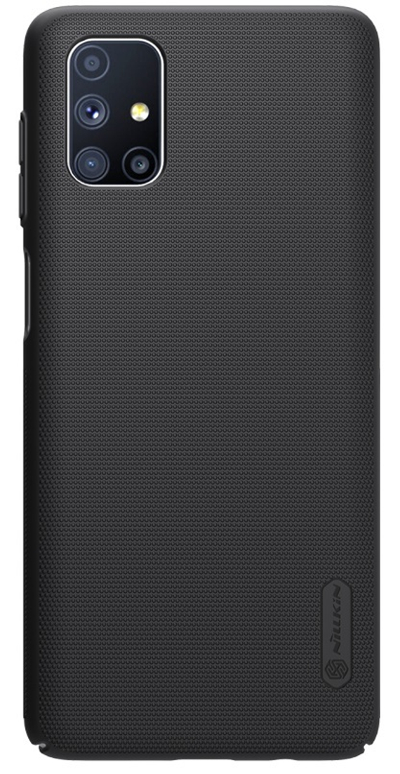 Чехол на Samsung Galaxy M51 от Nillkin серии Super Frosted Shield черного цвета