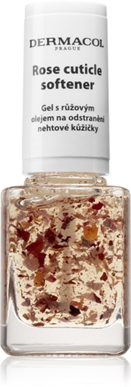 Dermacol Nail Care Rose - Гель для удаления кутикулы с розовым маслом, 12 ml