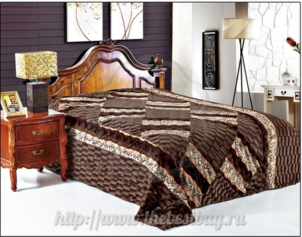 Покрывало из искусственного меха:  (арт. CL160/01-DZ)  -   160х220 см.