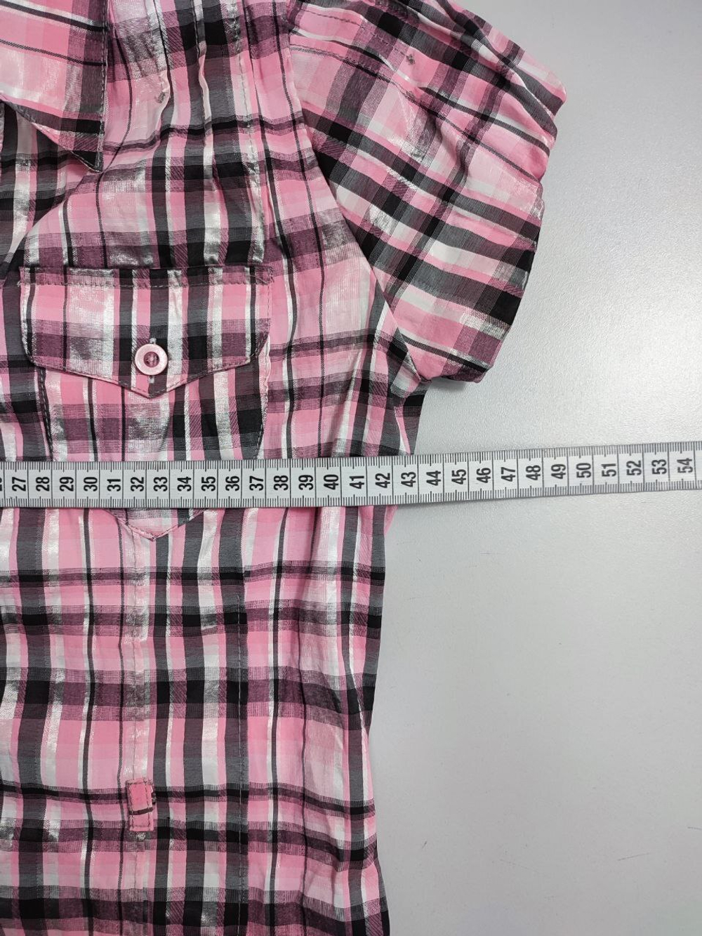 Рубашка Code  в клетку 42 размер