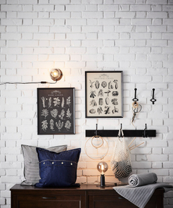 IKEA KNOPPÄNG  (ИКЕА КНОППÄНГ)  -  Рамка для плаката, сад, 40x50 см