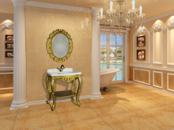 Консоль ISABELLA 80 арт. TS-10108-G/L поталь золото