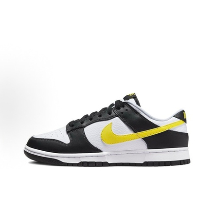 Nike Dunk Low Retro "Black / White / Yellow"