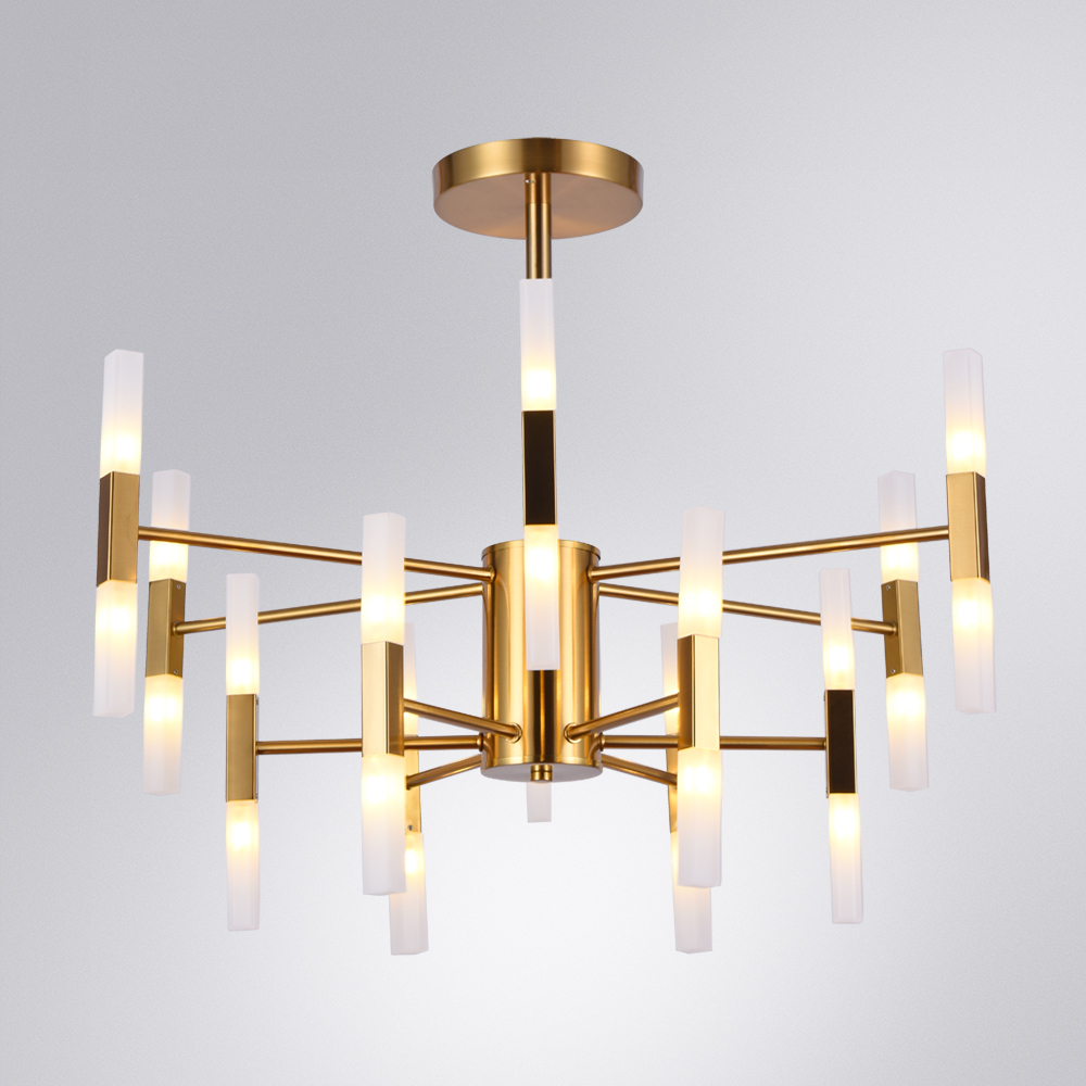 Люстра на штанге Arte Lamp A7410PL-24PB