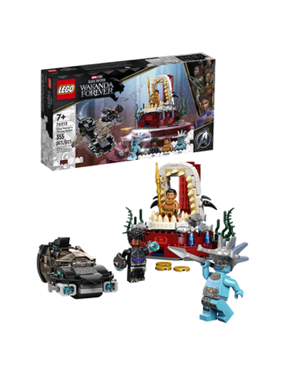 Конструктор лего Marvel 76213 "Тронный зал короля Нэмора"