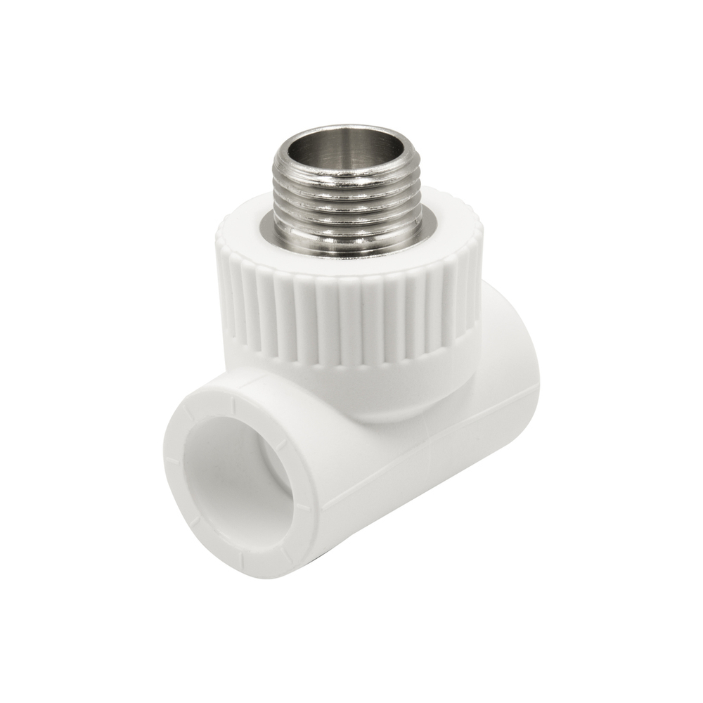 Тройник комб. нар 20х1/2''х20 EVER® plast БЕЛЫЙ (Россия)