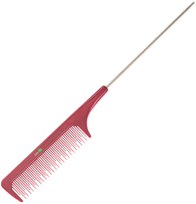 Melon Pro Расческа АБС-пластик с металлическим хвостиком для начеса 230 мм арт.MARS-002