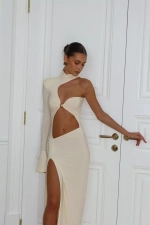 Платье без рукава, желтый