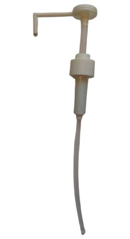 Дозатор-насос (длинный носик) на фл. 1л. 28/410/160мм (белый) (5 шт)