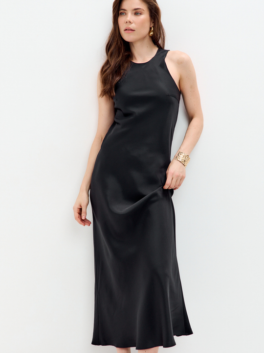 Шелковое платье