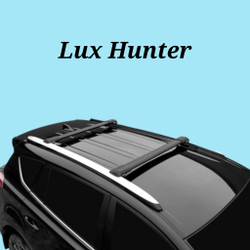 Багажная система Lux Hunter чёрный цвет для Renault Duster 2015-2020 г. г.в. с рейлингами