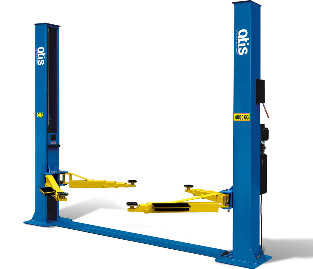 A240XM (CЕРЫЙ) Двухстоечный электрогидравлический подъемник 4 т.