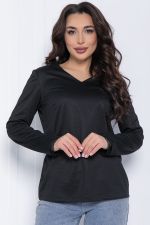 Блуза Палермо (черная) Б12530-25 LT Collection