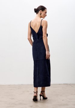 Юбка из натуральной замши