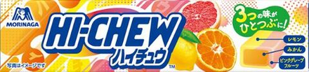 Конфеты жевательные Hi-Chew цитрусовый микс 12шт, Morinaga 55.2г
