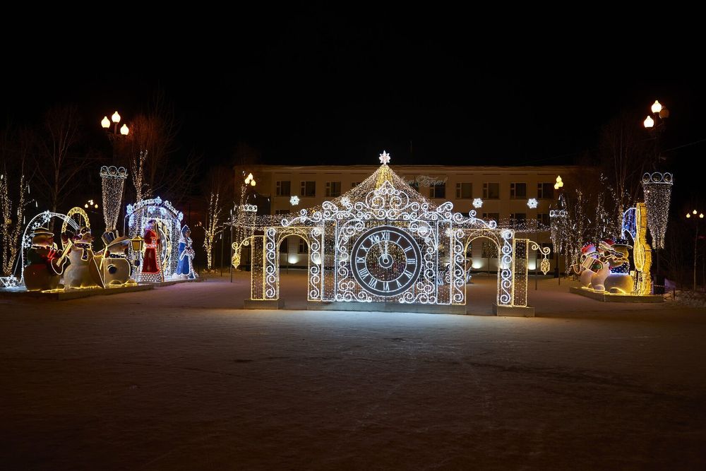 Светодиодная входная группа "Часы"