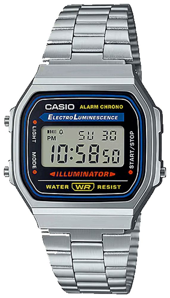 Мужские наручные часы Casio A168WA-1A2