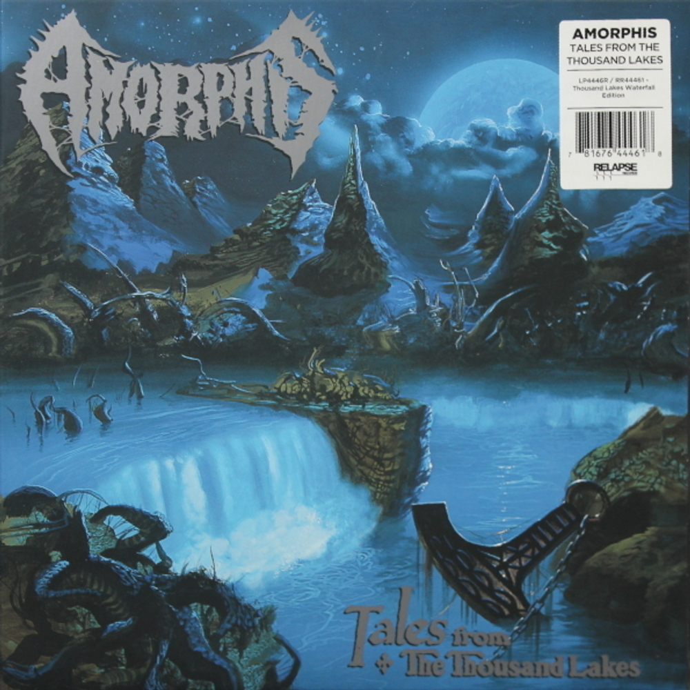 Amorphis / Tales From The Thousand Lakes (Thousand Lakes Waterfall Edition)(Coloured Vinyl)(LP)