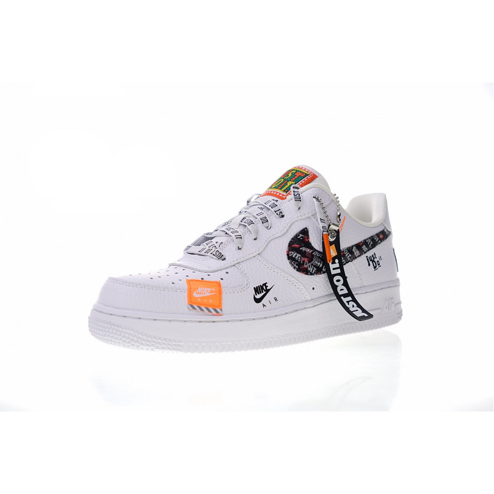 Nike air force one premium just do it white best sale