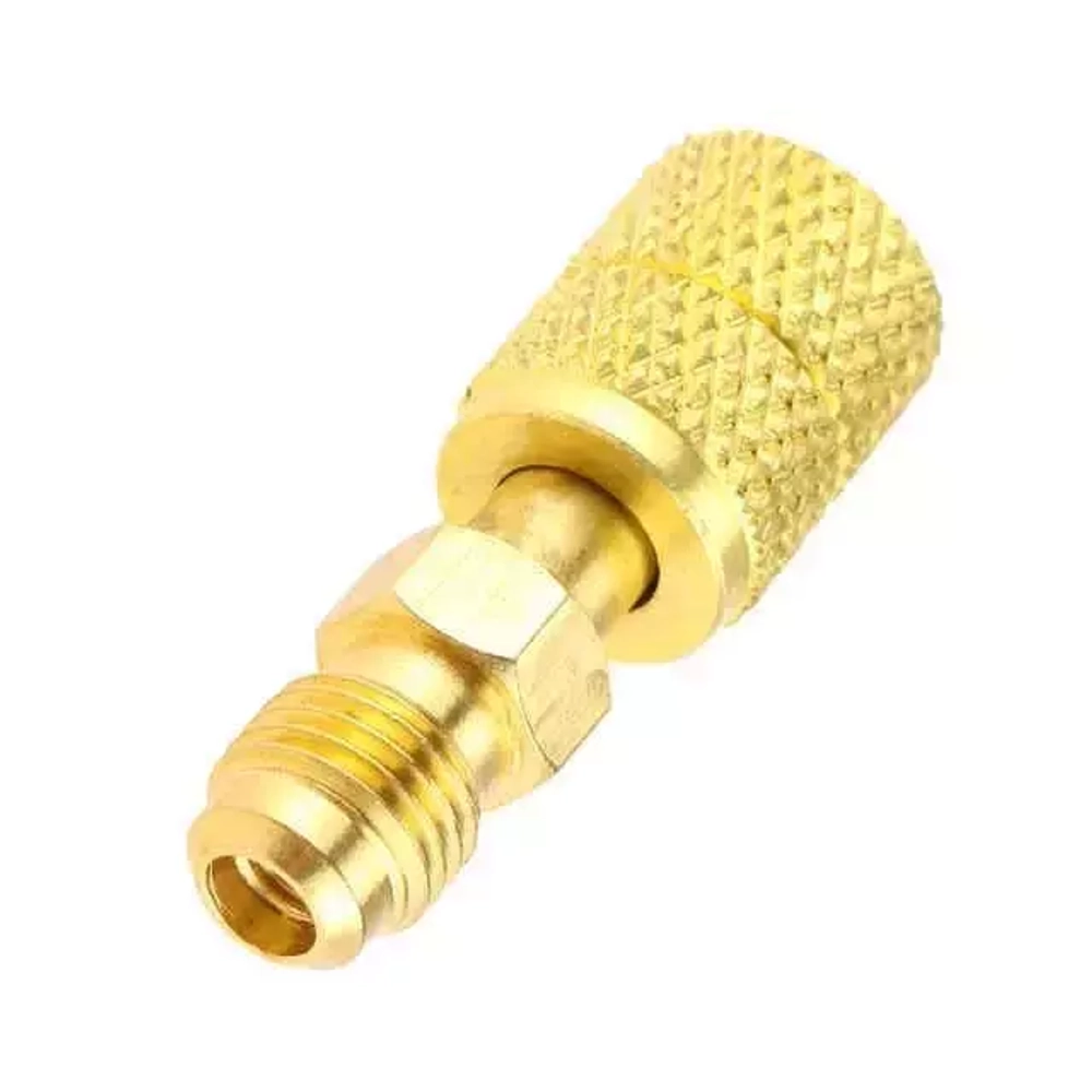 Адаптер AD89 / FC-00A (прямой штуцер 1/4"-R22; гайка 5/16"-R410A)