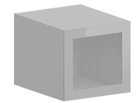 Кухня Модуль ШВГС 510 Вотан /Белый софт