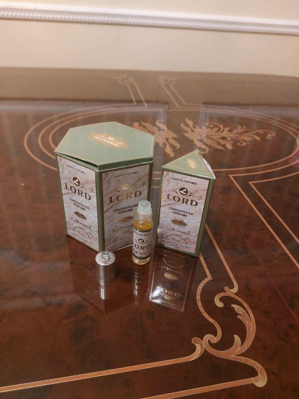 Духи масляные мужские Lord concentrated parfume, 6 мл